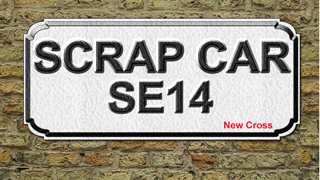 scrap car SE14